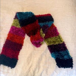 Multicolor block scarf